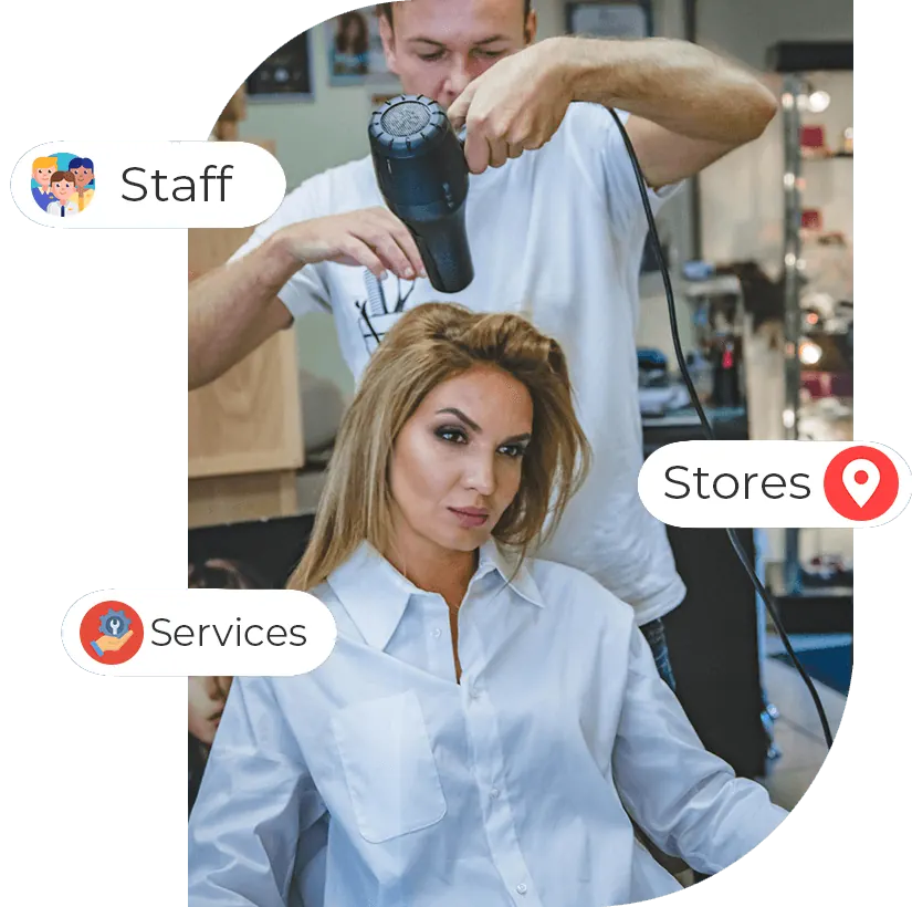 Managing staff, services and locations on Kesari